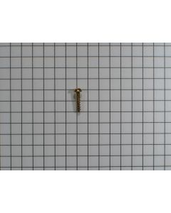 20 x bolkopschroef messing 2,0 x 10