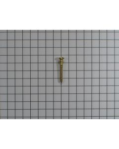 20 x bolkopschroef messing 2,0 x 16