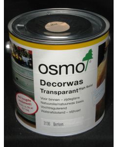 OSMO Decorwas berken 2,5 ltr