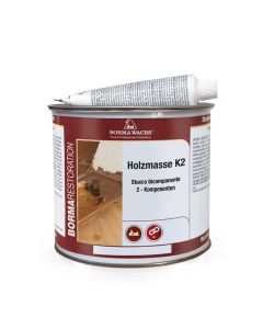 Borma Holzmasse 2K Zwart (60) 750ml