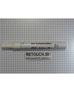 Retoucheerstift 591 (dekkend wit)