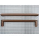 Greep mat brons 12 mm dik hoh 160 mm