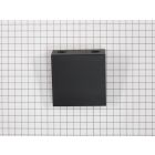 Bovengreep 40 mm, aluminium, mat zwart