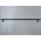 Greep, geribbeld, metallic groen, 320mm