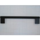 Greep ribbel, aluminium, zwart, 160 mm