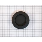 Ronde infreesgreep mat zwart 49 mm