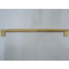 Meubelgreep, geribbeld, 320 mm, oud goud