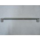 Meubelgreep, geribbeld, 320 mm, RVS-look