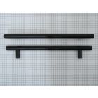 Relinggreep RVS zwart 160 mm diam. 12 mm