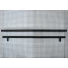 Relinggreep RVS zwart 320 mm diam. 12 mm