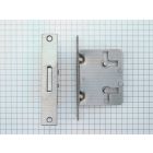 Insteekslot 25 mm vierkant ijzeren voorp