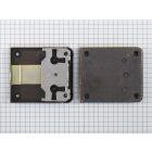 Opdekslot brons 45 mm