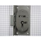 Half-opdekslot ijzer blank 20 mm rechts