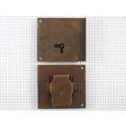 Opdekslot geroest 40 mm links