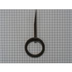 Ringgreep ijzer geroest 38 mm + splitpen