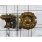 Knop Louis XVI 30 mm messing antiek