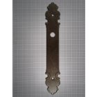 Deurplaat ijzer geroest 280 x 38 mm
