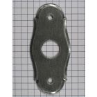 Achterplaat ijzer blank 72 x 32 mm