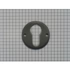 Sleutelplaat rond 43 mm ijzer mat