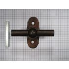 Raamkruk T, ijzer geroest