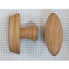 Beuken rilkruk los 82 x 35 mm