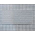 Vloerpad dik (25 mm), wit, 115 x 250 mm